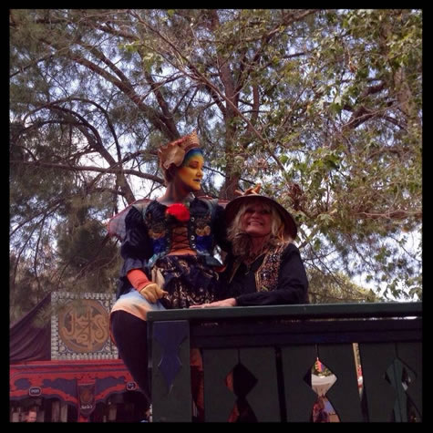 Share Starwas and a friendly fairy at the Renaissance Faire